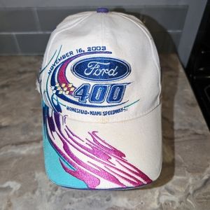 Vintage 2003 Ford 400 Homestead Miami Adjustable Hat